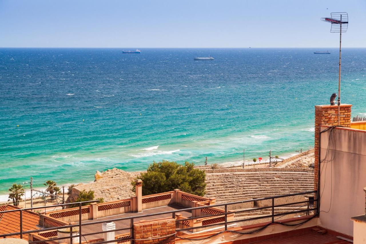 Tarracohomes, Th163 Apartamento Via Augusta Vistas Al Mar Tarragona Bagian luar foto